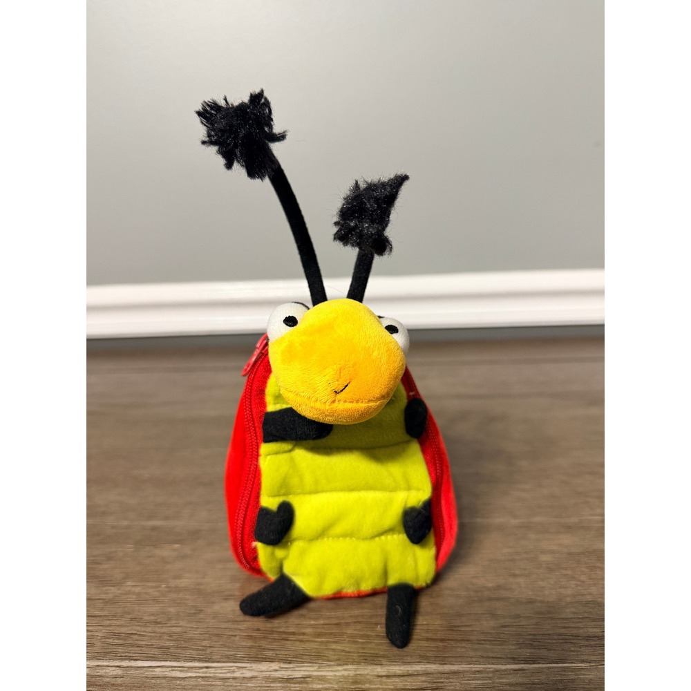 Hallmark Zippered Pouch Ladybug‎ Plush